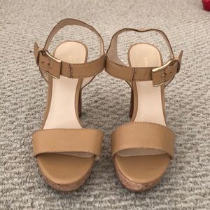 Nine West Elenny Leather Heeled Sandal